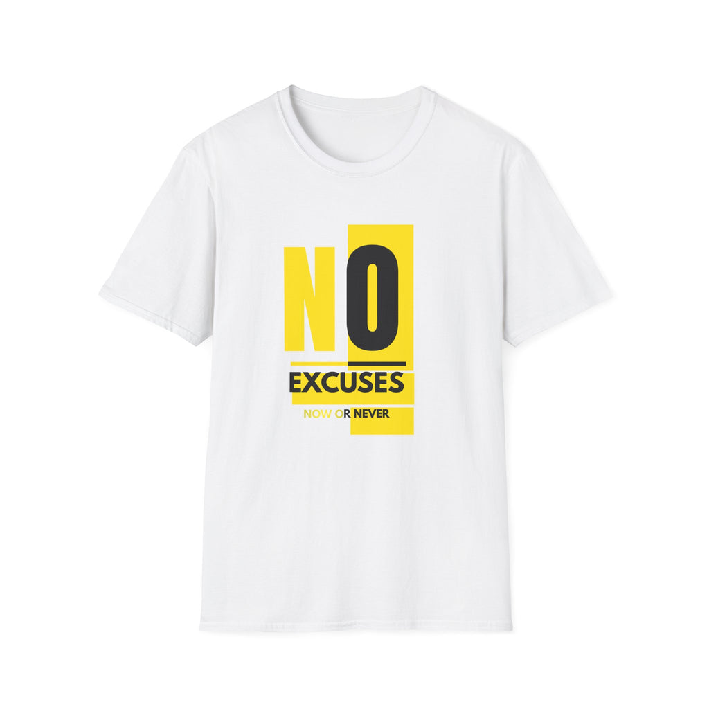 Motivational T-Shirt, No Excuses Tee