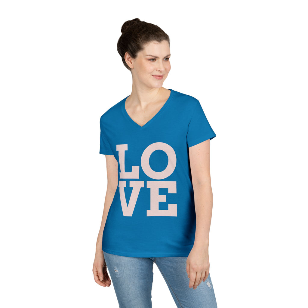 Stylish Ladies' V-Neck T-Shirt