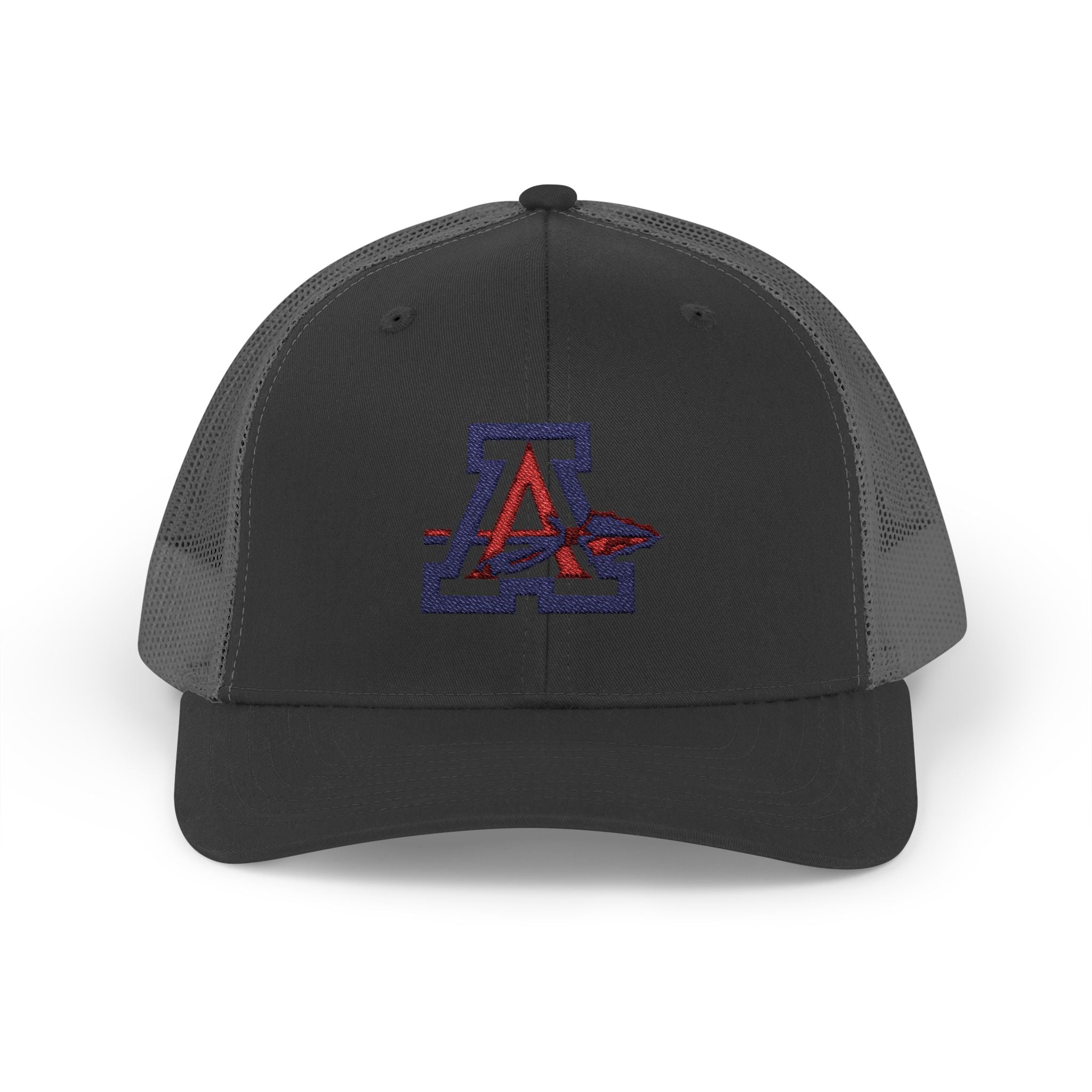 Red Truckers Cap 'A' Team - Snapback Mesh Hat Anacostia