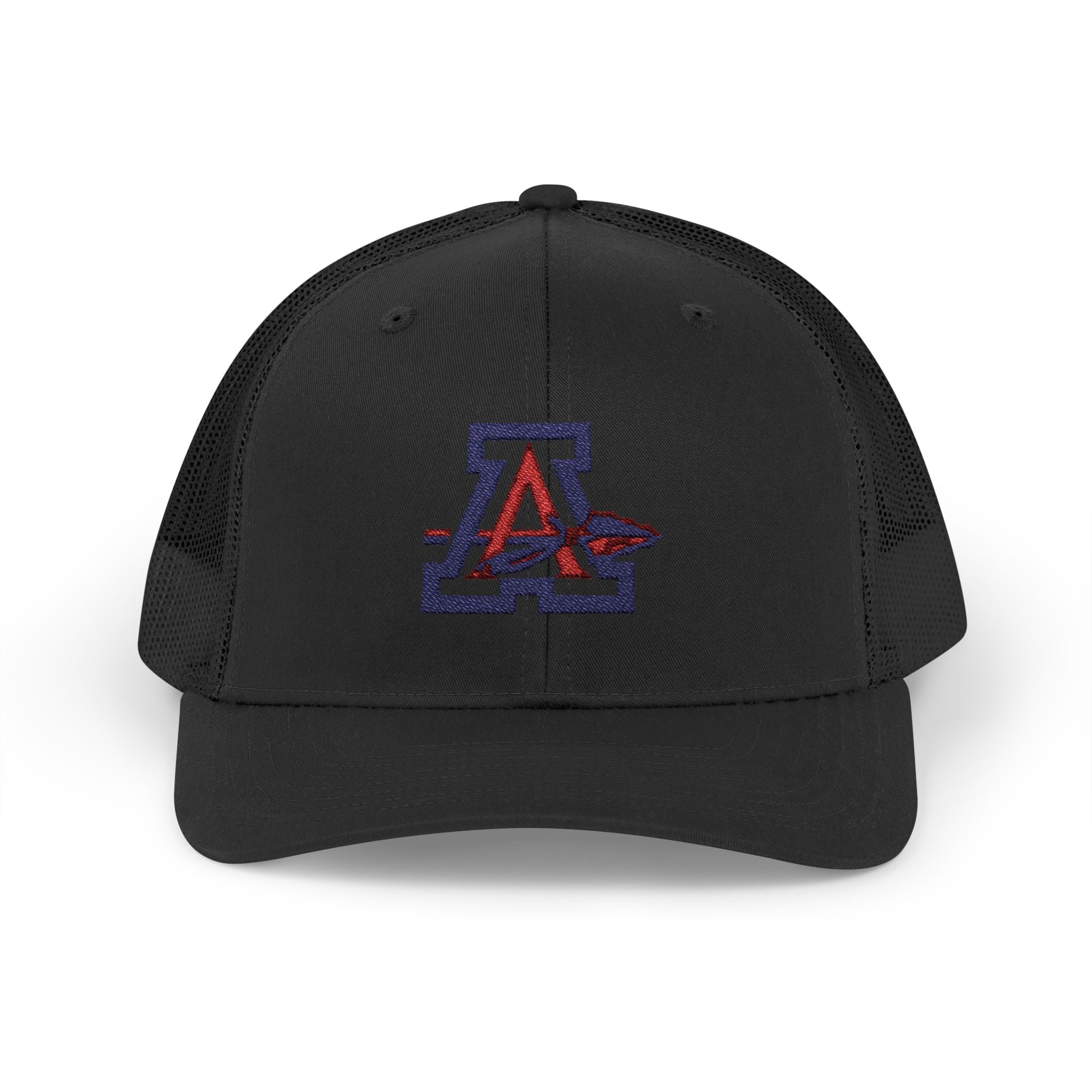 Red Truckers Cap 'A' Team - Snapback Mesh Hat Anacostia