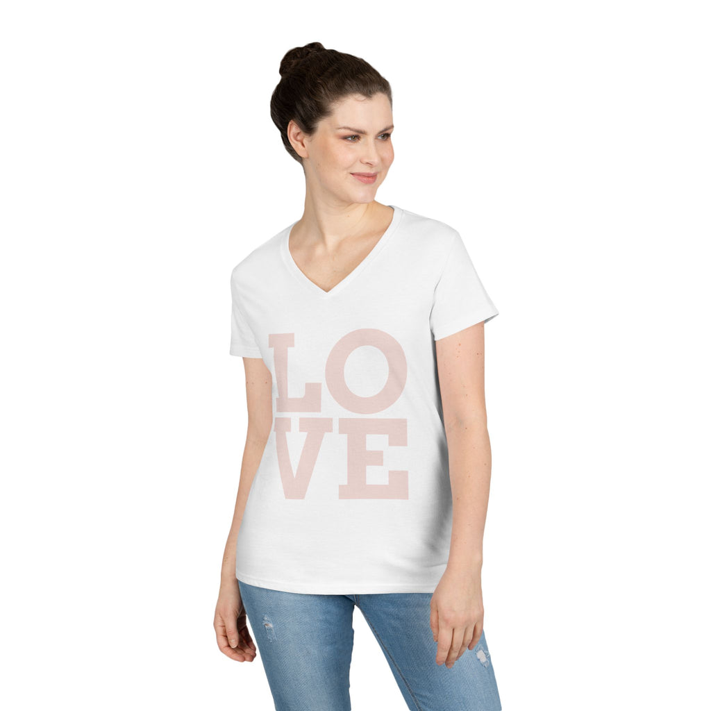 Stylish Ladies' V-Neck T-Shirt