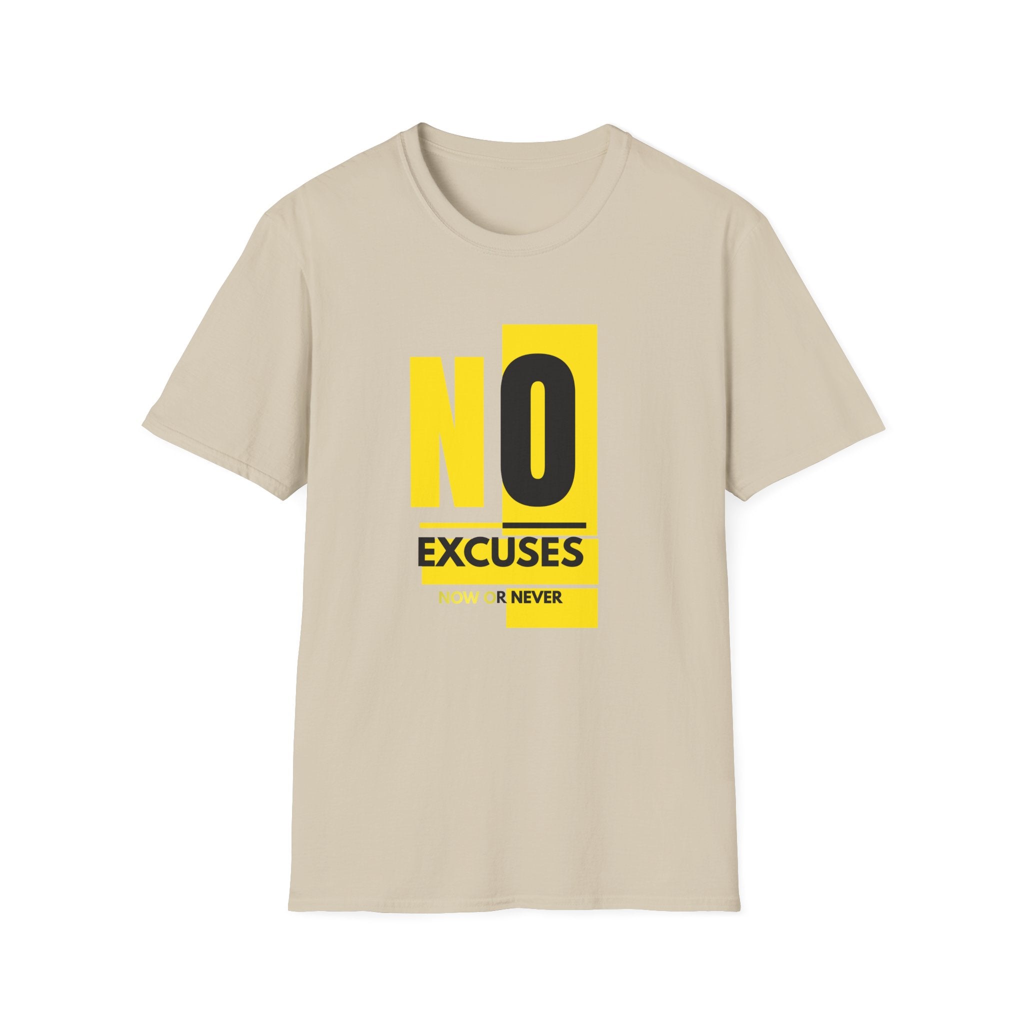 Motivational T-Shirt, No Excuses Tee