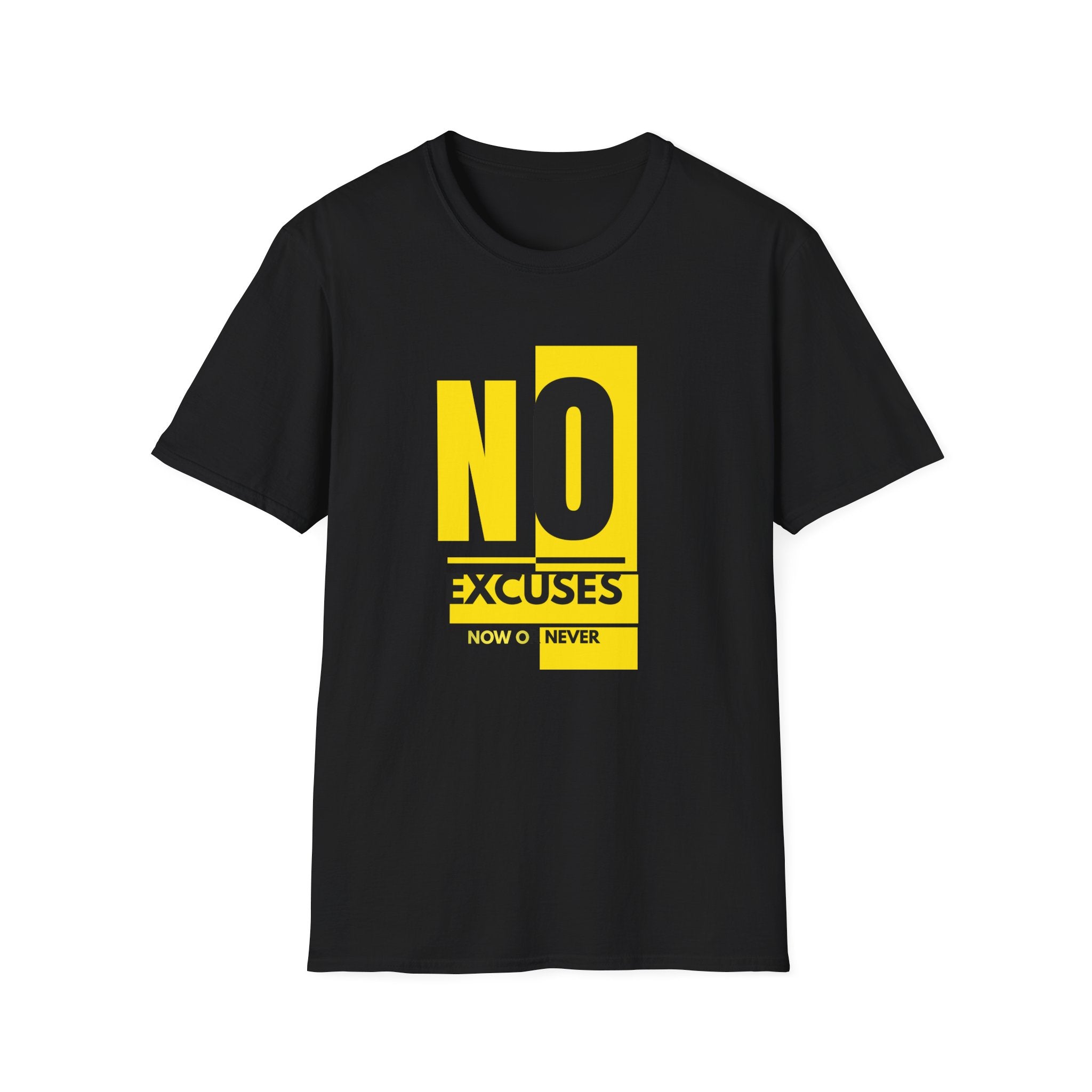 Motivational T-Shirt, No Excuses Tee