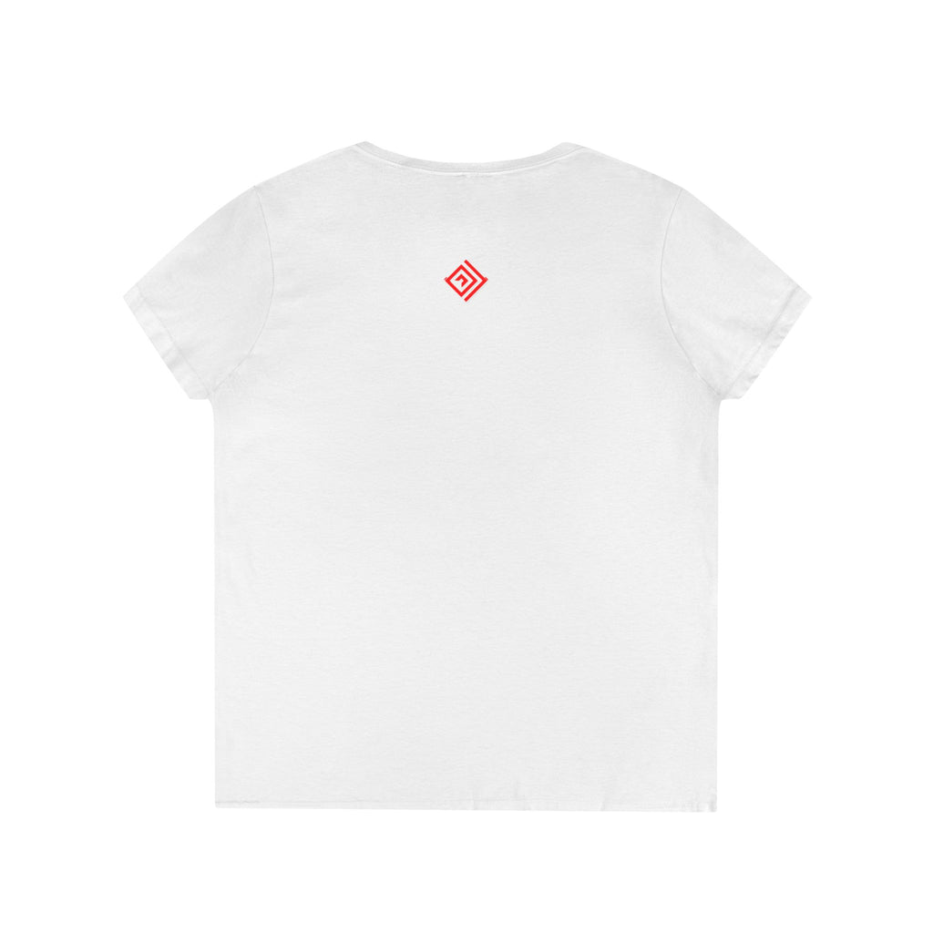 Stylish Ladies' V-Neck T-Shirt