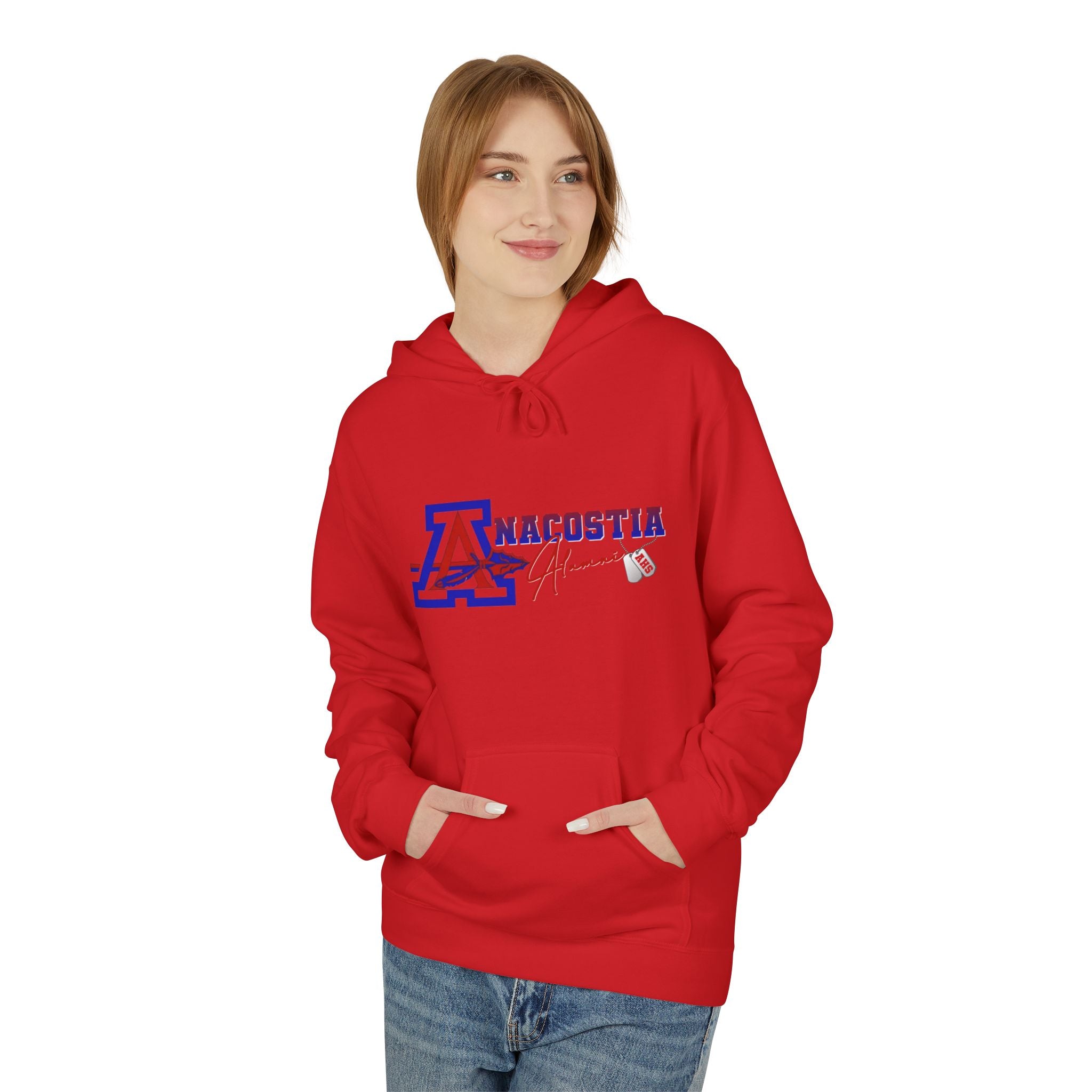 Unisex Anacostia Alumni Midweight Softstyle Fleece Hoodie