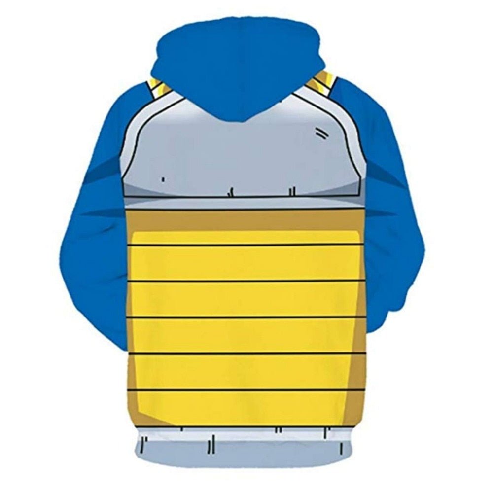 Mens Dragon Ball Hoodie 3D Sweatshirts Super Saiyan Goku