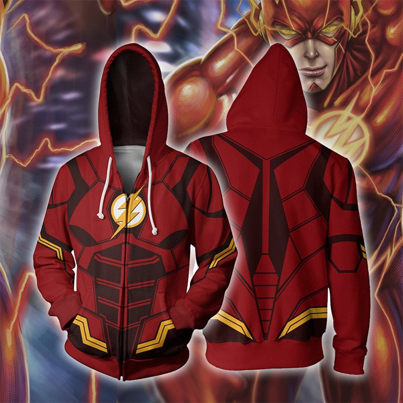 Marvel Mens Hoodies Zipper Sweatshirt 3D Hoodie