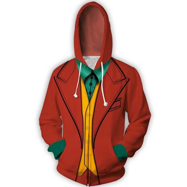 Marvel Mens Hoodies Zipper Sweatshirt 3D Hoodie