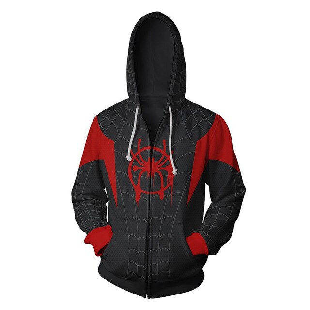 Marvel Mens Hoodies Zipper Sweatshirt 3D Hoodie