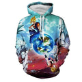 Mens Dragon Ball Hoodie 3D Sweatshirts Super Saiyan Goku