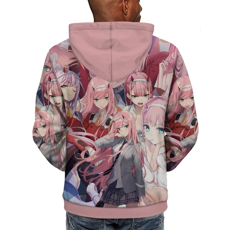 Men's Anime Hoodie 3D
