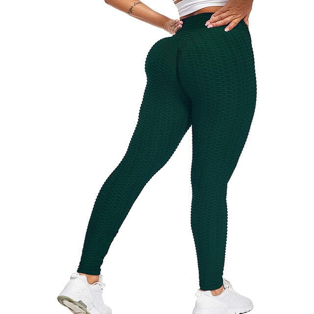Seamless Sport Tights Scrunch Leggins
