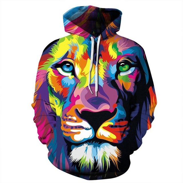 Unisex Colorful 3D Hoodies
