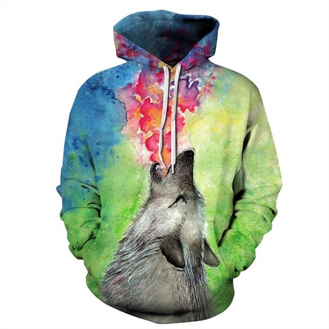 Unisex Colorful 3D Hoodies