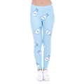 Women Legging Milk Printed Leggins