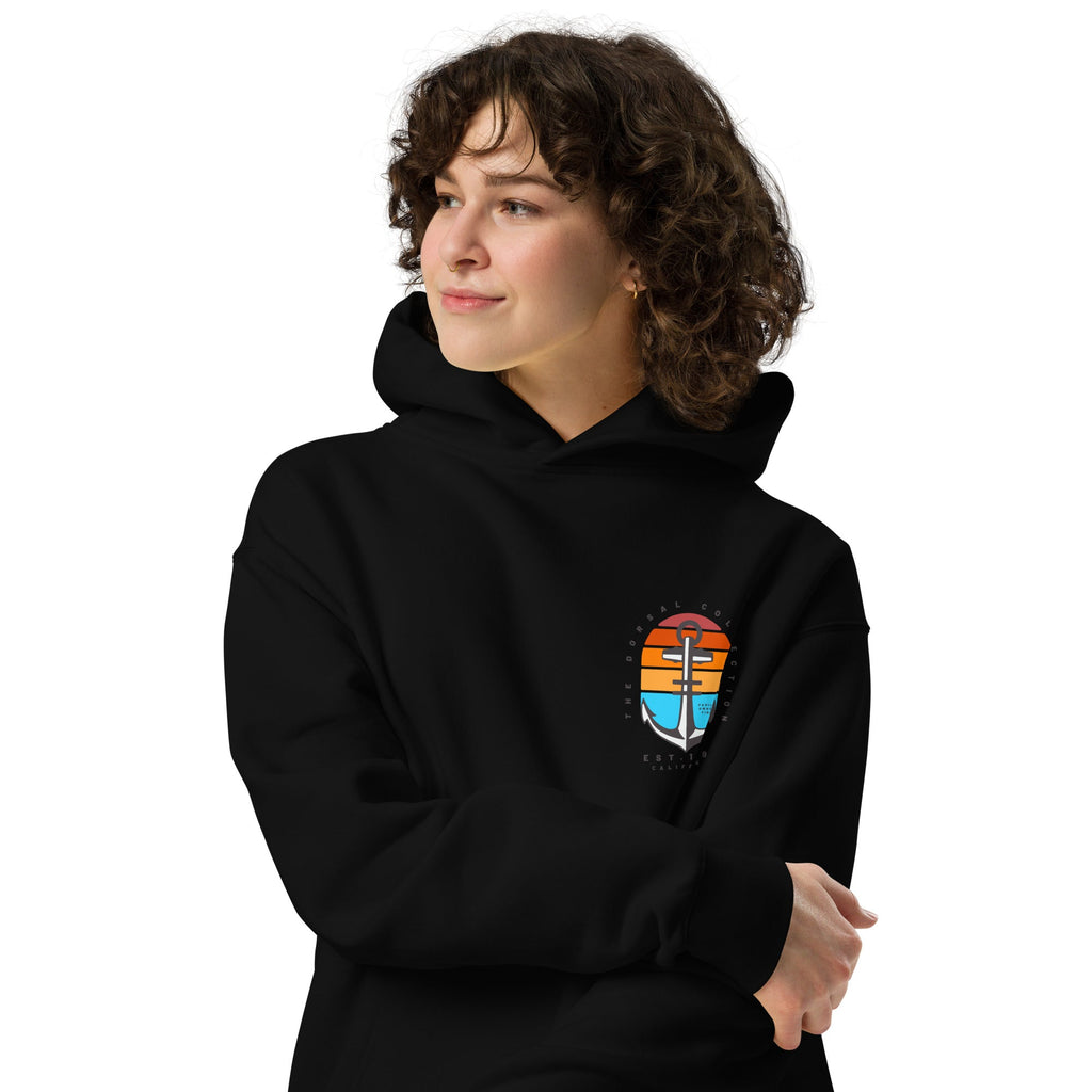 Womens DORSAL Anchors Away No Fade Pullover Hoodie